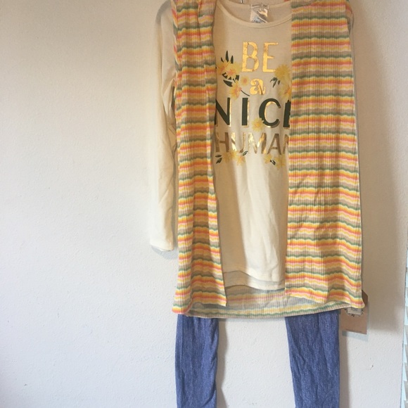 Other - Forever Me. Girls Three Piece Outfit. Includes a Matching Hair Tye. NWT.